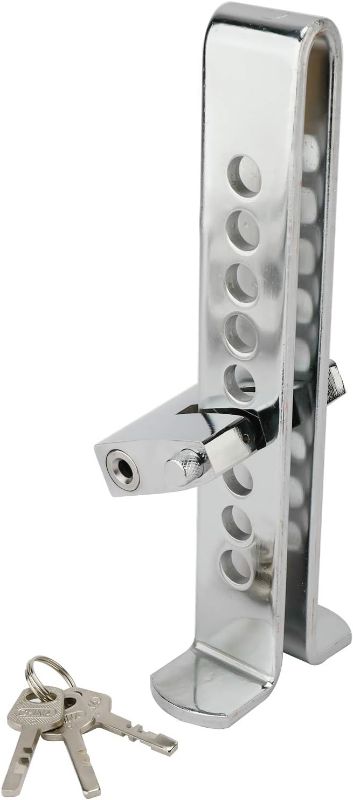 Photo 1 of LuckyHigh 9 Holes Auto Anti-Theft Device Brake Clutch Lock Security Safety Tool Stainless Steel Lock