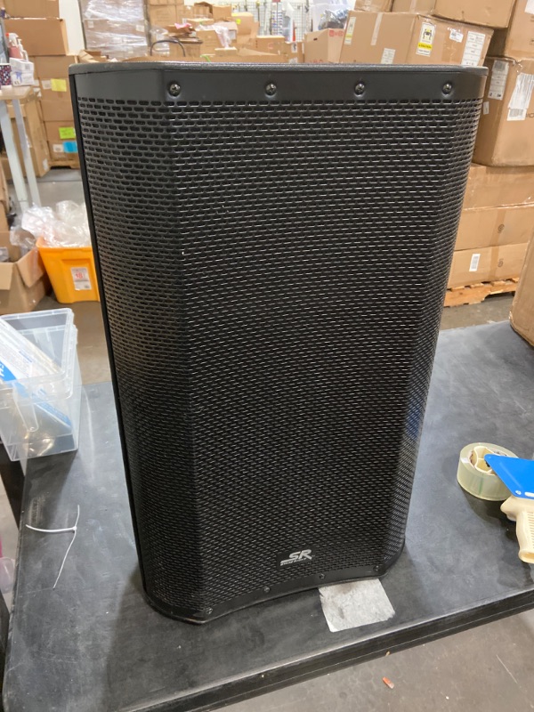 Photo 2 of Monoprice Stage Right Series, 15-Inch Powered Speaker, 1400W, SRD215, Class D Amp, DSP, Bluetooth Streaming
