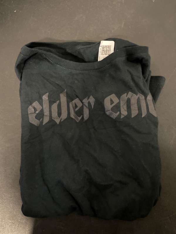 Photo 2 of Elder Emo. For Old Fans Of Emo Music. Goth Alternative Scene T-Shirt women SIZE MEDIUM 