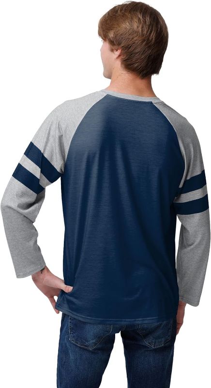 Photo 2 of FOCO Men's NFL Team Logo Raglan T-Shirt