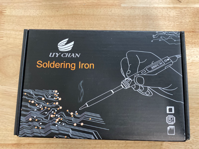 Photo 1 of Miniware TS101 Digital OLED Smart Soldering Iron - Gray