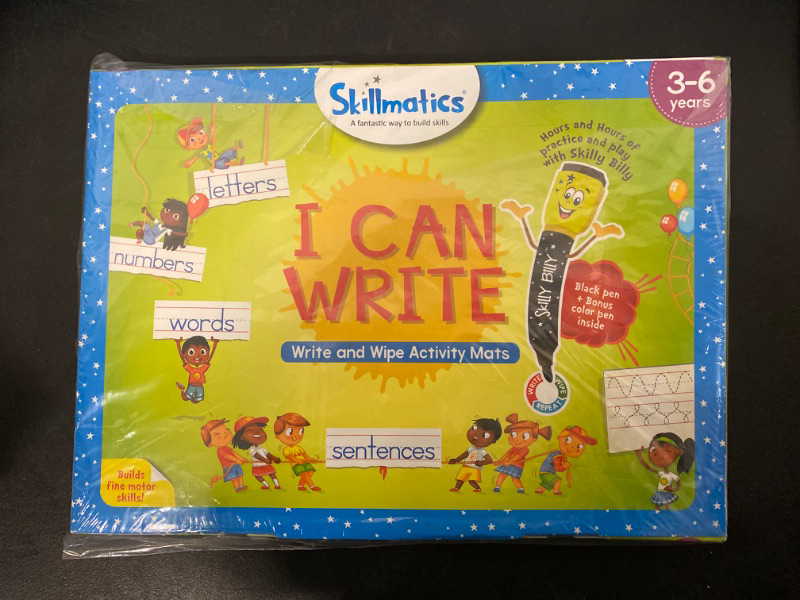 Photo 3 of Skillmatics Educational Toy - I Can Write, Preschool & Kindergarten Learning Activity for Kids, Toddlers, Supplies for School, Gifts for Girls & Boys Ages 3, 4, 5, 6