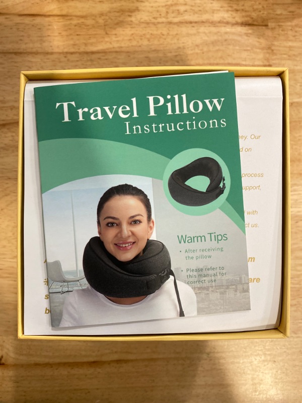 Photo 2 of Travel Neck Pillow, Wander Plus Travel Pillow, Wander Memory Foam Travel Neck Pillow for Neck Suppor