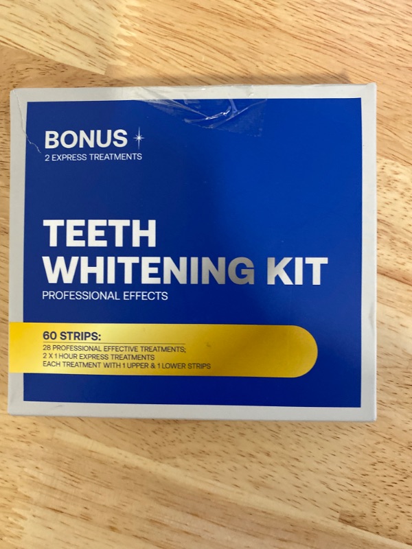 Photo 2 of Teeth Whitening Strips Whitening Strips, 42 Strips for Sensitive Teeth, Professional and Safe Teeth Whitening Kit for Adults