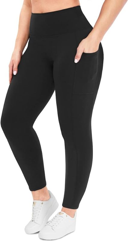Photo 1 of Leggings for Women High Waisted XS Tummy Control Soft Capri Yoga Pants for Workout Running