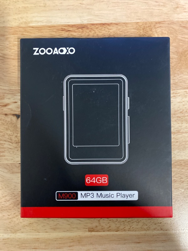 Photo 3 of ZOOAOXO 128GB MP3 Player Bluetooth 5.2 with 2.4" Full Touch Screen,Portable Music Player with Speaker, HiFi Sound Quality, E-Book, Alarm Clock, Radio, Voice Recorder, Headphones Included