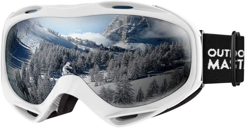 Photo 1 of OutdoorMaster OTG Ski Goggles - Over Glasses Ski/Snowboard Goggles for Men, Women & Youth - 100% UV Protection