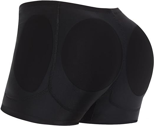 Photo 1 of  Women's Hips and Butt Lifting Shapewear with 4 Removable Pads - Butt Pads Panties Hip Enhancer Padded Underwear L