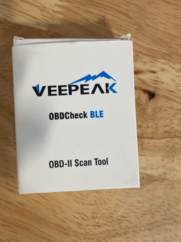 Photo 3 of Veepeak OBDCheck BLE Bluetooth OBD II Scanner Auto Diagnostic Scan Tool for iOS & Android, Bluetooth 4.0 Car Check Engine Light Code Reader