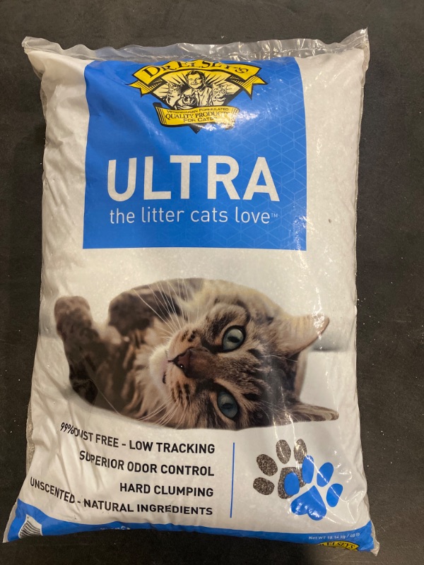 Photo 3 of Dr. Elsey’s Premium Clumping Cat Litter - Ultra - 99.9% Dust-Free, Low Tracking, Hard Clumping, Superior Odor Control, Unscented & Natural Ingredientsc 40lb