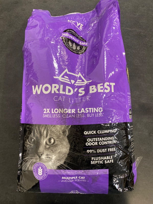 Photo 3 of WORLDS BEST CAT LITTER MULTIPLE CAT FORMULA 15 Lb 