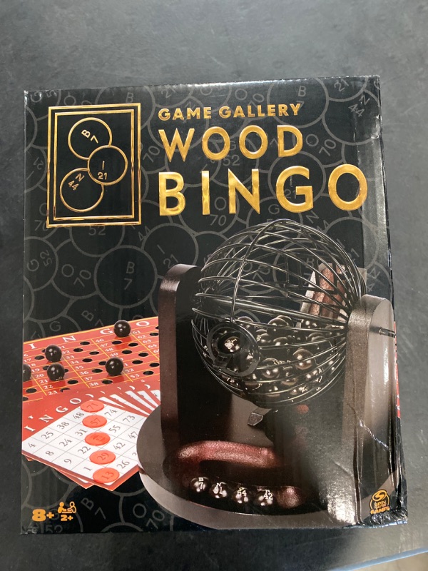 Photo 2 of Game Gallery wood bingo 