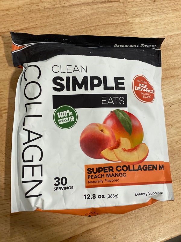 Photo 2 of Collagen: Peach Mango Super Collagen Mix (30 Servings)