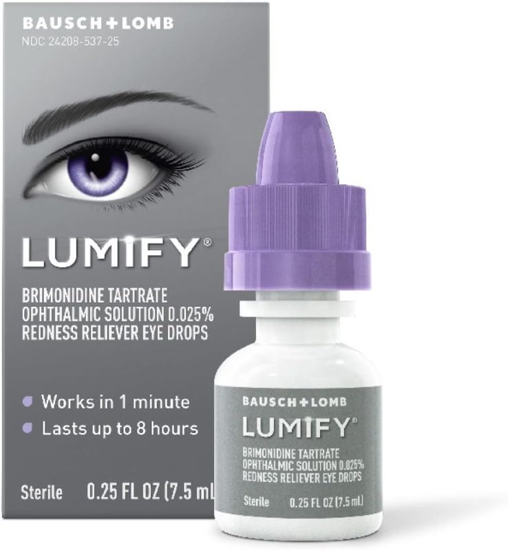 Photo 1 of LUMIFY Redness Reliever Eye Drops 0.25 Ounce (7.5mL)