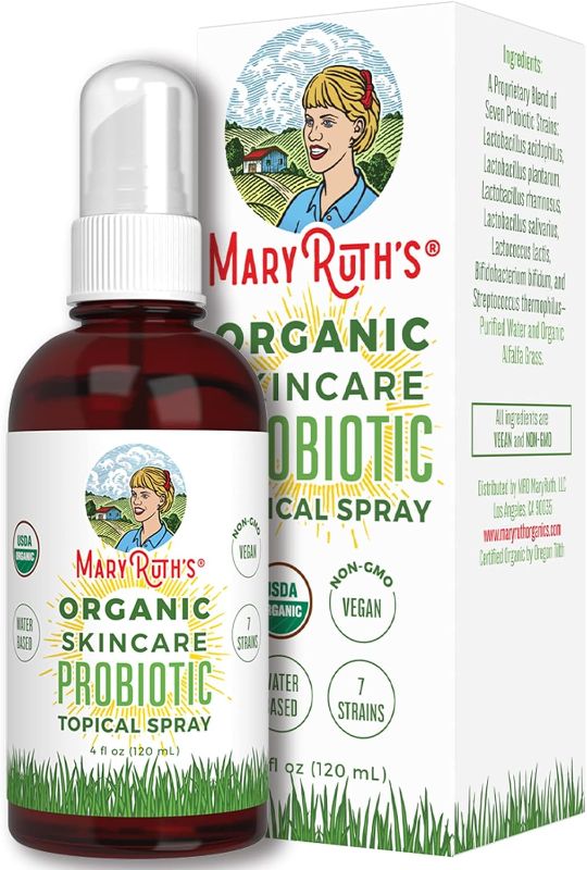 Photo 1 of Topical Probiotic Liquid USDA Organic Topical Probiotics for Digestive Health Lactobacillus Acidophilus Probiotic Gut Health & Immune Support Supplement Vegan Non-GMO Gluten Free 4 Fl Oz