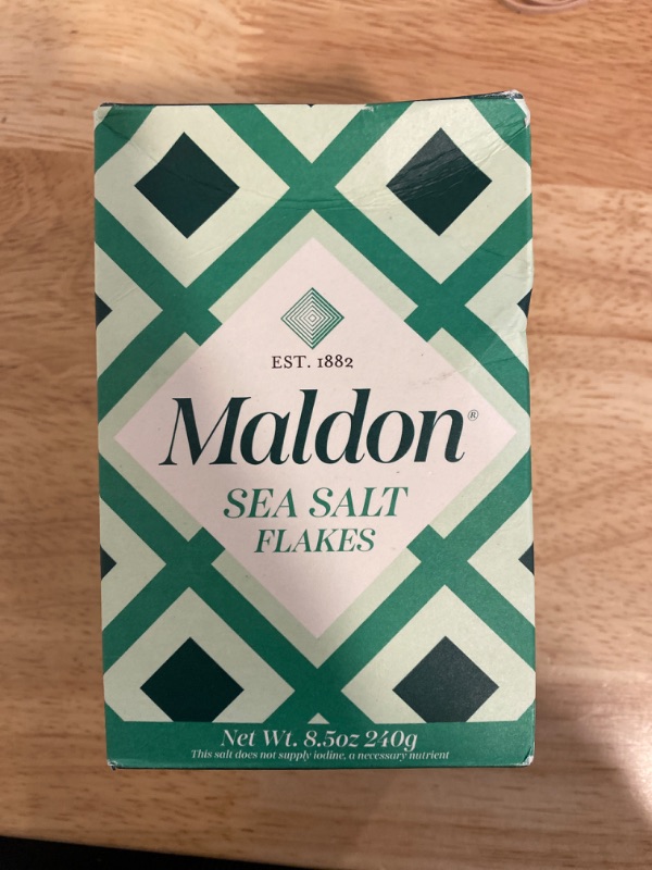 Photo 2 of Maldon Sea Salt, Flakes - 8.5 oz