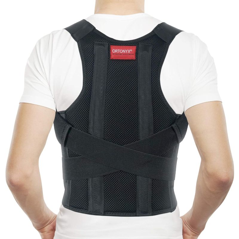 Photo 1 of ORTONYX Comfort Posture Corrector for Men and Women Clavicle and Shoulder Support Back Brace, Fully Adjustable / 656A-X-Large