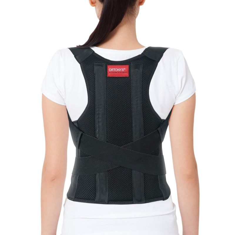 Photo 2 of ORTONYX Comfort Posture Corrector for Men and Women Clavicle and Shoulder Support Back Brace, Fully Adjustable / 656A-X-Large