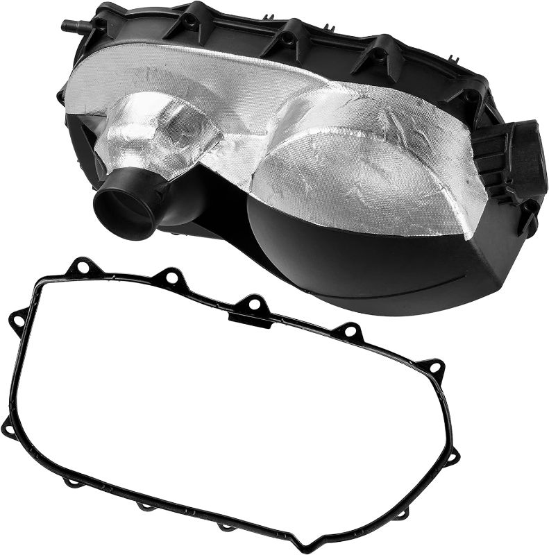Photo 1 of Caltric Drive Belt Clutch Cover with Protector and Gasket Compatible With Can-Am Commander 1000R 2018-2020