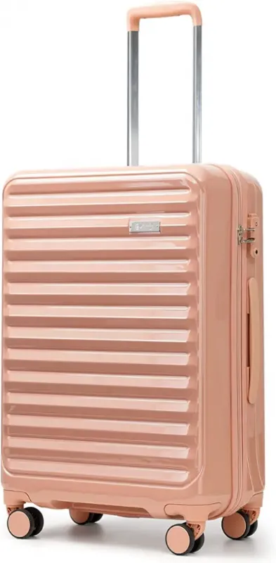 Photo 1 of Coolife Luggage Suitcase expandable (only 28”) S(20in)_carry on, sakura pink