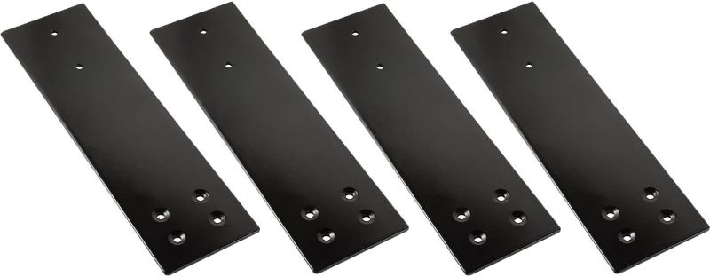Photo 1 of Fastcap - 3-1/2" x 12" Speedbrace for Granite Counter-top Support, 300 Pound Load Capacity, Black , 4-Pack - 08176
