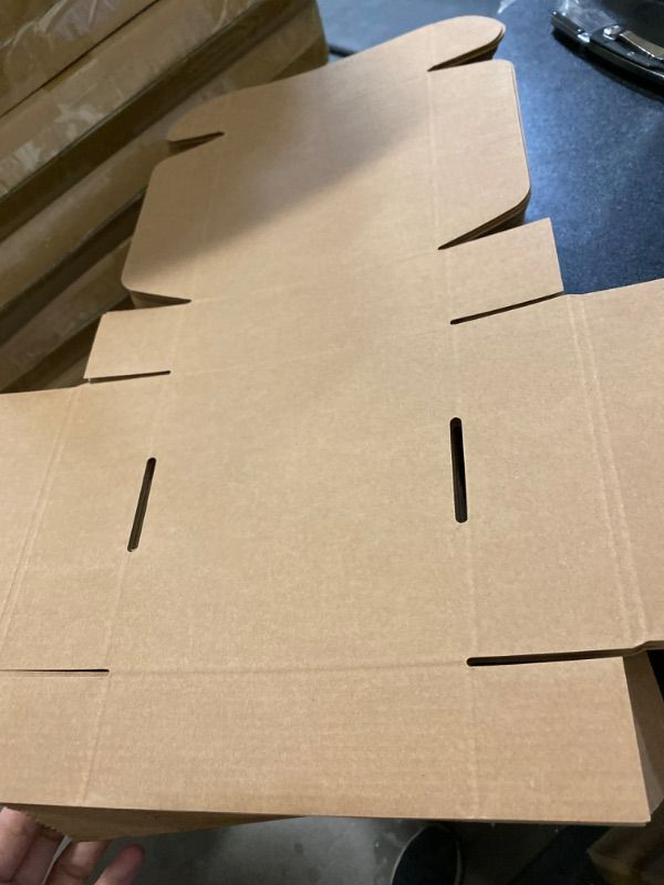 Photo 2 of (6x6x2) 25 Pack Small Shipping Boxes for Business, Corrugated Small Cardboard Boxes for Shipping, Recyclable Packaging Boxes, Mailer, Gift Packing, Crafts Packing, Jewelry Boxes Shipping (6x6x2) NEW