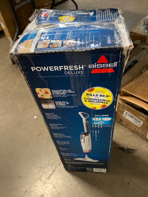 Photo 3 of Bissell PowerFresh Deluxe + Extra Mop Pads NEW
