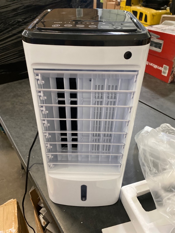 Photo 2 of Portable Air Conditioners,[ 2023 Newest]3 IN 1Air Conditioner Portable for Room,65° Oscillation Swamp Cooler with 3 Wind Speeds,4 Modes, 6 Ice Packs,12H Timer,Remote,Portable AC for Home Office