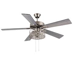 Photo 1 of 4 Blade Silver Ceiling fan 