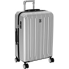 Photo 1 of DELSEY Paris Jessica Expandable Luggage with Spinner Wheels, Brushed Charcoal, Carry-On 21 Inch Carry-On 21 Inch 