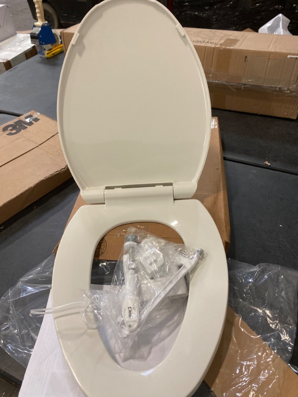 Photo 2 of The Flush Down Toilet Seat Kit (Automatic Toilet Closer) Long Seat