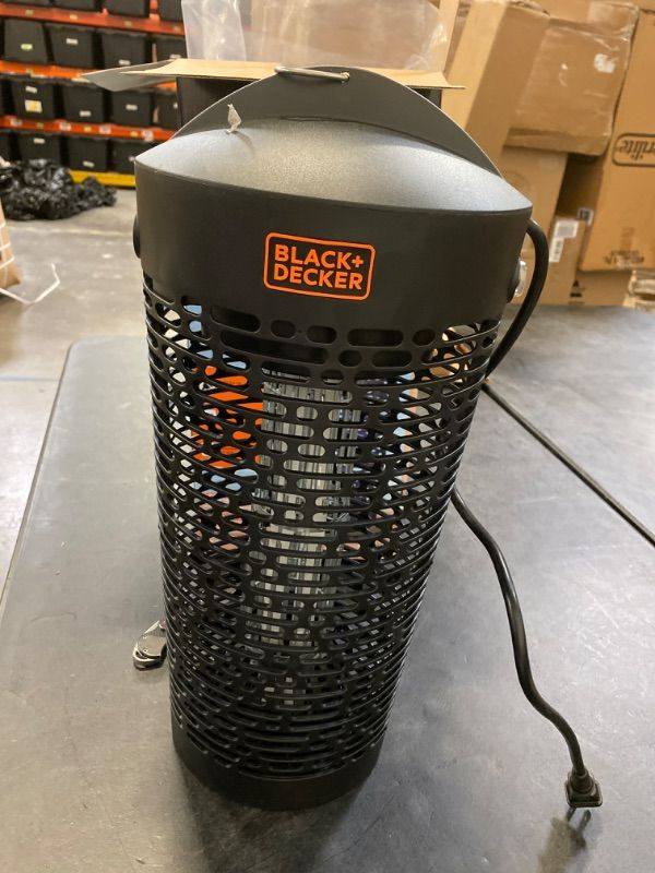 Photo 2 of BLACK+DECKER Bug Zapper- Mosquito Repellent & Fly Traps for Indoors- Mosquito Zapper & Killer- Gnat Trap- Bug Catcher for Insects Outdoor Half Acre Coverage for Home Backyard, Patio & More
