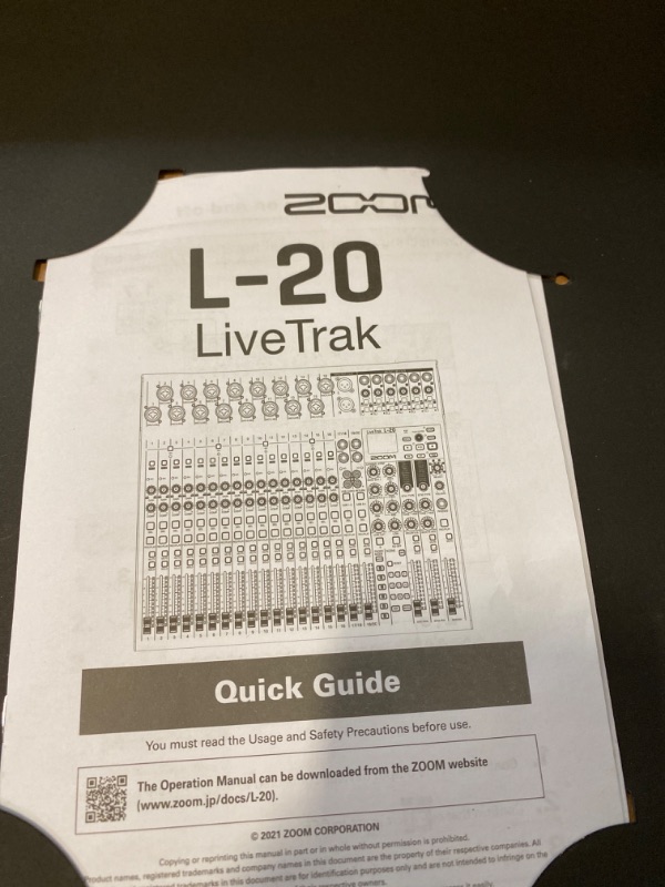 Photo 3 of Zoom LiveTrak L-20 Digital Mixer & Multitrack Recorder, 20-Input/ 22-Channel SD Card Recorder, 22-in/4-out USB Audio Interface, 6 Customizable Outputs, Wireless iOS Control
