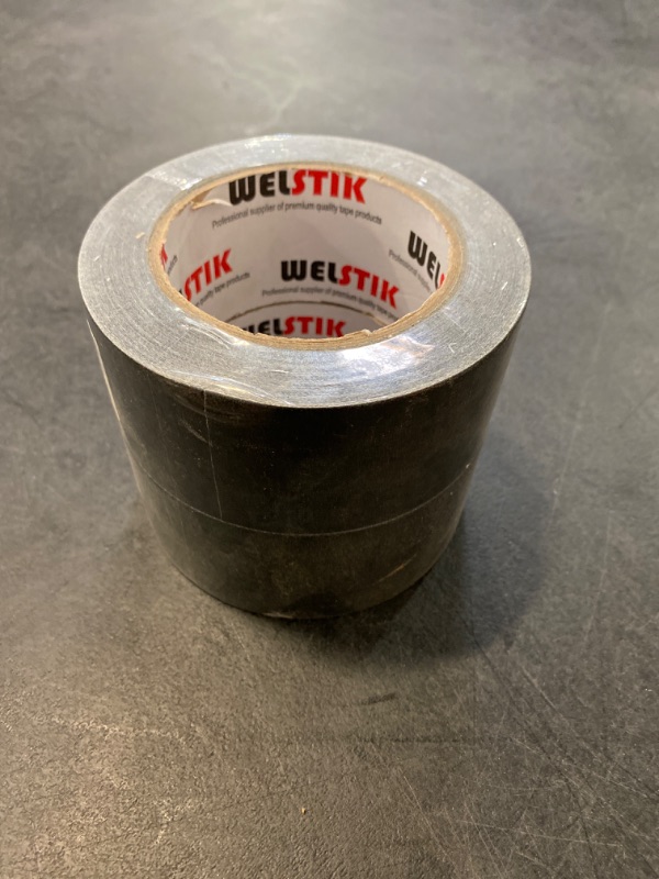Photo 2 of WELSTIK 2 Pack Black Gaffers Tape-Heavy Duty Gaffers Tape,Waterproof Matte Finish Gaff Tape,Residue Free,Non Reflective,Easy to Tear NEW

