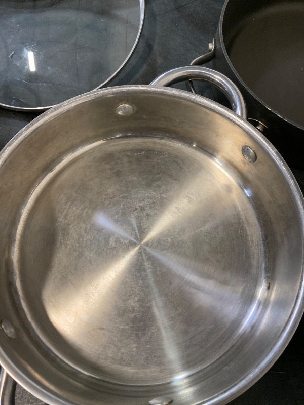 Photo 2 of USED POTS AND PANS SET (DIFFERENT BRAND) 