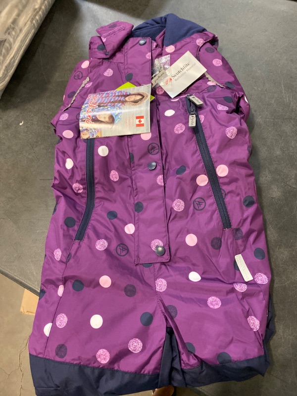 Photo 2 of SIZE (3) Premont Insulated Jumpsuit for Kids, Waterproof Hooded Overall for Girls, Protective One Piece Suits, Coveralls for Kid NEW 