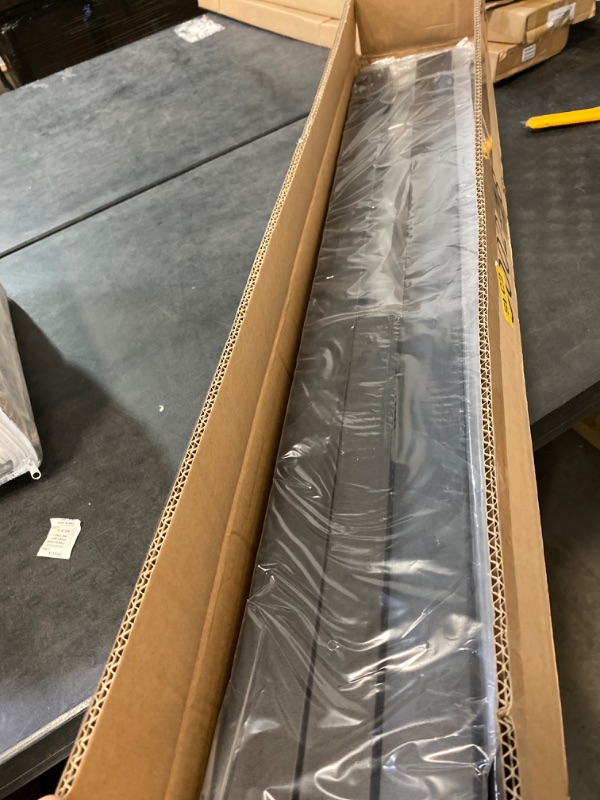 Photo 1 of OmiNight Twin XL Bed Frame 18 Inch Tall Metal Famres 3500 lbs Heavy Duty Sturdy Steel Slat Support Platform No Box Spring Needed, Noise Free,Easy Assembly-Black Twin XL 18in NEW 