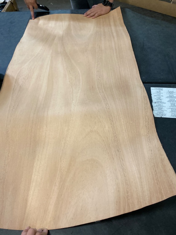 Photo 1 of Edge Supply Red Oak Wood Veneer Sheet Flat Cut, 2X4FT , Peel and Stick, “A” Grade Veneer Face – Easy Application with 3M Self Adhesive Oak Veneer Sheet – Veneer Sheets for Restoration of Furniture
