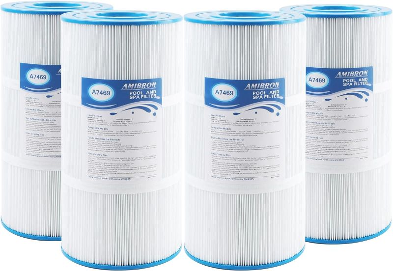 Photo 1 of AmiBron C-7849 Replacemnt Pool adn SpA fILTER (19 1/2L x 7" W) NEW