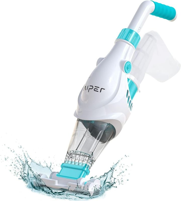 Photo 1 of AIPER Cordless Pool Vacuum, Handheld Rechargeable Swimming Pool Cleaner