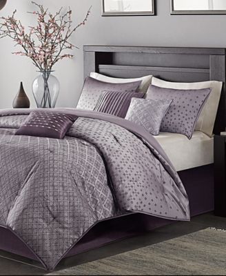 Photo 1 of Madison Park Bilo i Geometric Jacquard Comforter Sets NEW 