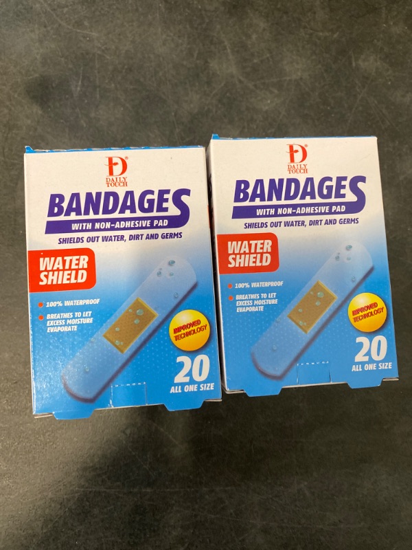 Photo 1 of 4 PACK DAILY TOUCH  WATER SHIELD BANDAGES 