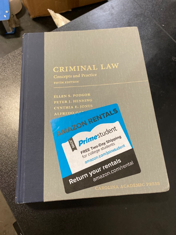 Photo 2 of Criminal Law: Concepts and Practice Fifth Edition
