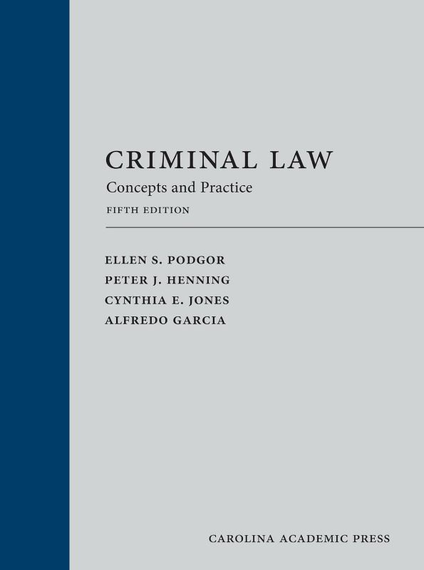 Photo 1 of Criminal Law: Concepts and Practice Fifth Edition
