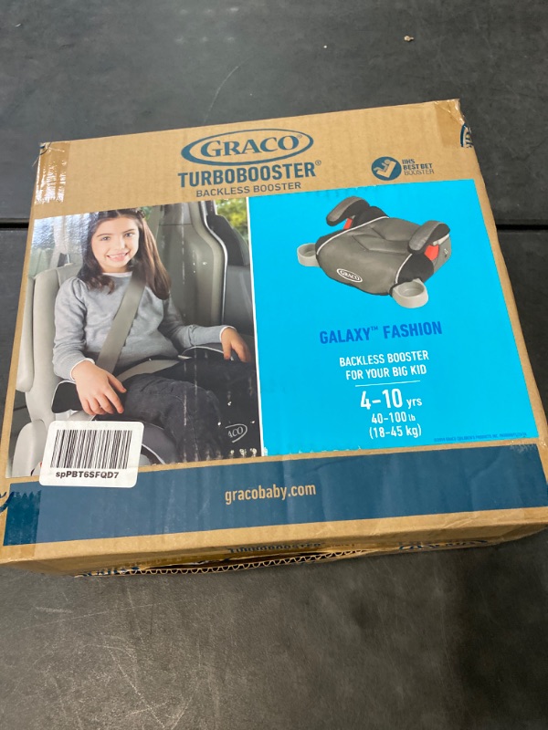 Photo 3 of Graco TurboBooster Backless Booster Car Seat, Galaxy