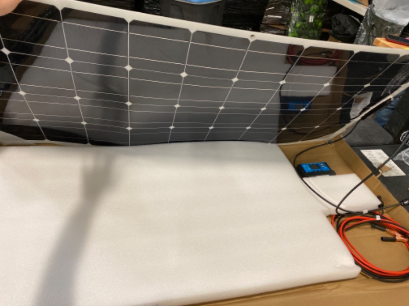 Photo 2 of 100w Flexible Solar Panel for Cabin 12 Battery Charge