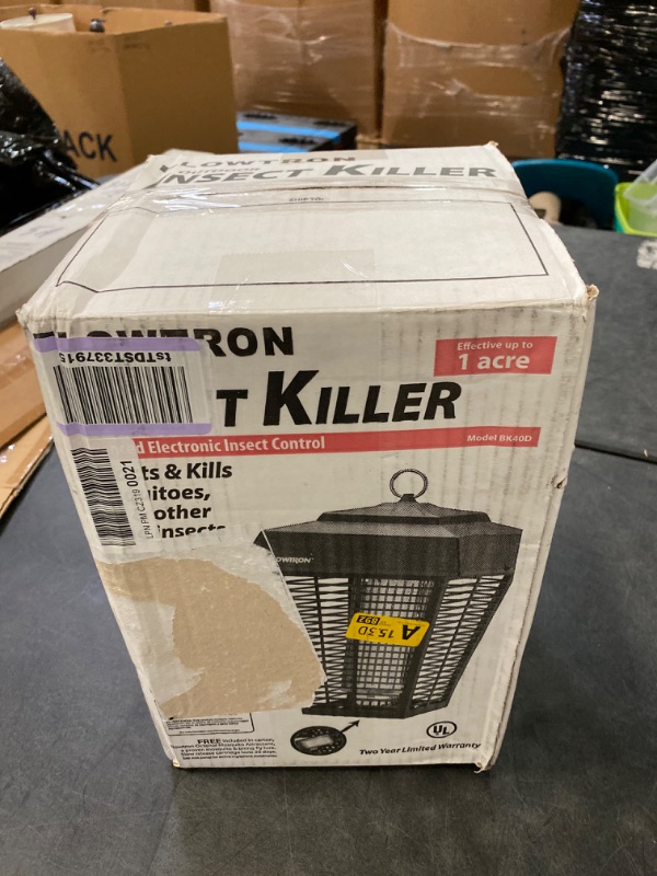 Photo 3 of Flowtron BK-40D Electronic Insect Killer, 1 Acre Coverage,Black