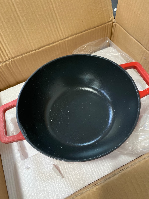 Photo 3 of Zakarian by Dash 9" Cast Iron Wok
