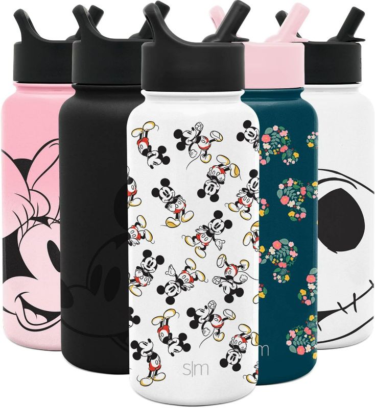 Photo 1 of Simple Modern Disney Mickey Mouse Water Bottle (NO STRAW) 