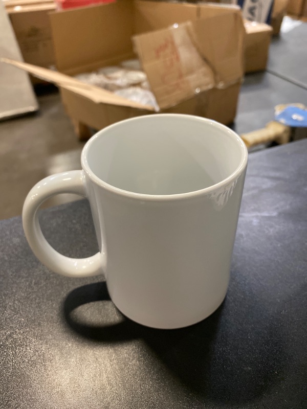 Photo 3 of Cricut Blank Mug, Ceramic-Coated, Dishwasher & Microwave Safe Mug to Decorate, Cricut Mug Press & Infusible Ink Compatible,12 Oz Sublimation Mug, Ideal for Crafts and Printing, 36 Count, White
